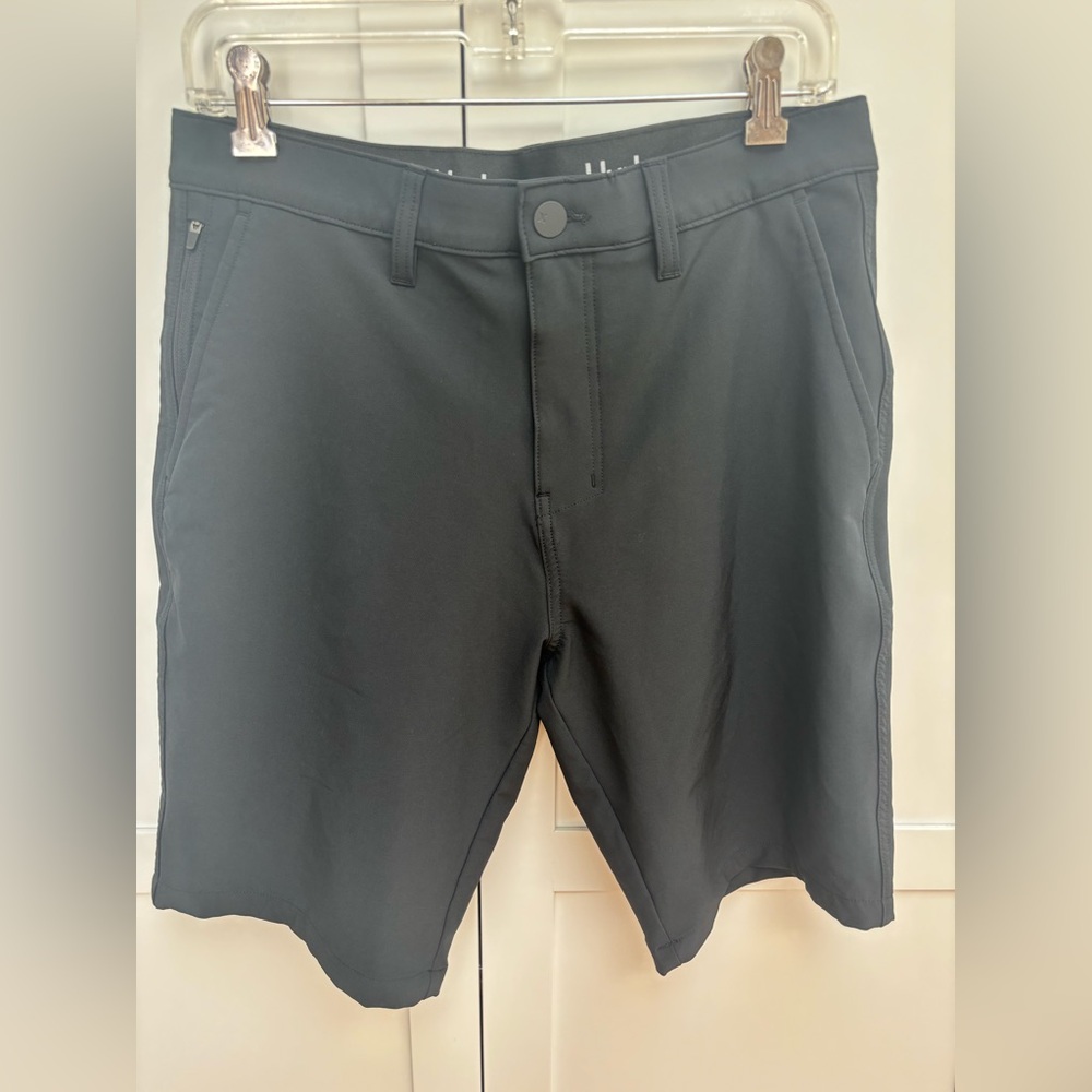 Hurley Men's Black Shorts Size 30 Beach Summer